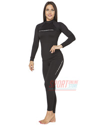 Спортивний жіночий термокостюм Radical Magnum теплий, чорний Спортивний жіночий термокостюм Radical Magnum теплий, чорний