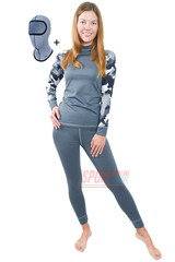 Спортивный женский термокостюм Radical Shooter теплый, серый