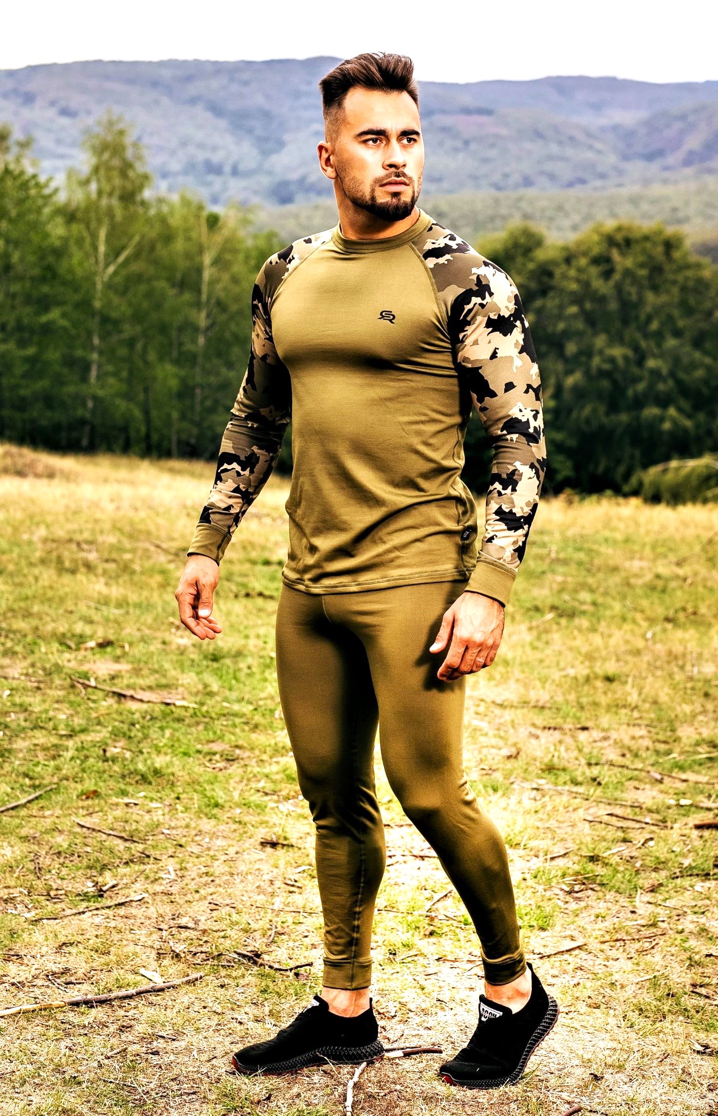 Военное Термобельё с Подшлемником Тёплое Хаки Олива Военное Термобельё с Подшлемником Тёплое Хаки Олива